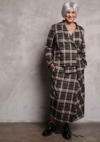 Юбка с запахом