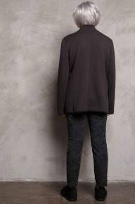 Пиджак свободный с длинным рукавом - Пиджак свободный с длинным рукавом