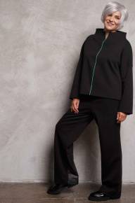 Джемпер с дублированным воротом - Джемпер с дублированным воротом