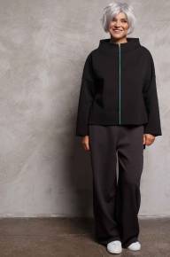 Джемпер с дублированным воротом - Джемпер с дублированным воротом