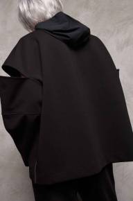 Cвитшот с отрезными рукавами - Cвитшот с отрезными рукавами