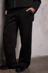 Брюки трубы с плащевкой - Брюки трубы с плащевкой