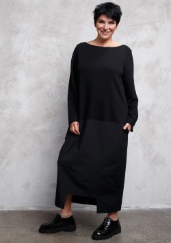 Платье бохо комбинированное