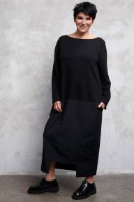 Платье бохо комбинированное - Платье бохо комбинированное