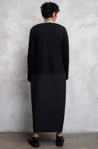 Платье бохо комбинированное - Платье бохо комбинированное