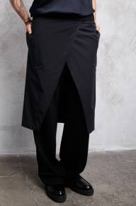 Брюки с юбкой на симметричный запах - Брюки с юбкой на симметричный запах