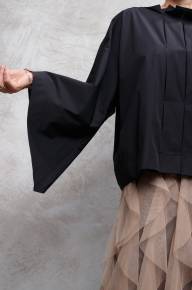 Юбка бохо со съемным  фартуком из фатина - Юбка бохо со съемным  фартуком из фатина