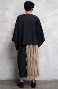 Джемпер с фигурными рукавами - Джемпер с фигурными рукавами