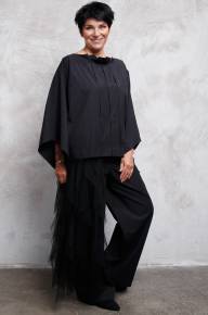 Джемпер с фигурными рукавами - Джемпер с фигурными рукавами