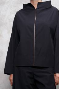 Джемпер с дублированым воротом - Джемпер с дублированым воротом