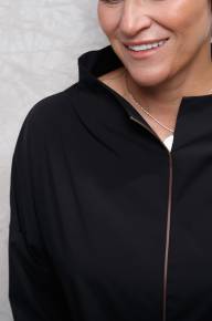 Джемпер с дублированым воротом - Джемпер с дублированым воротом