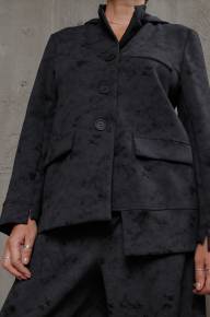 Пиджак бохо разрезной - Пиджак бохо разрезной