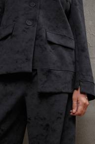 Пиджак бохо разрезной - Пиджак бохо разрезной