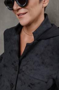 Пиджак бохо разрезной - Пиджак бохо разрезной