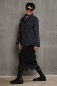 Пиджак бохо разрезной - Пиджак бохо разрезной