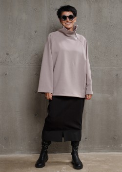 Юбка бохо с манжетами