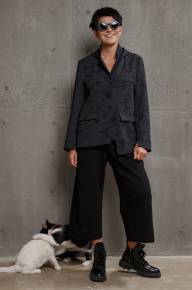 Кюлоты с накладными карманами - Кюлоты с накладными карманами