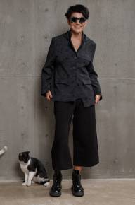 Кюлоты с накладными карманами - Кюлоты с накладными карманами