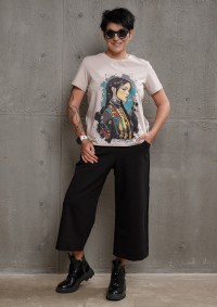 Футболка с принтом