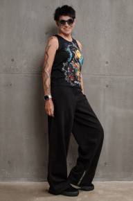 Майка-алкоголичка с принтом - Майка-алкоголичка с принтом