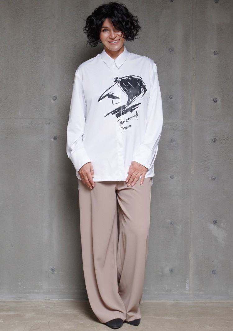 Рубашка с принтом "Гоголь"