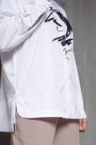 Рубашка с принтом "Гоголь" - Рубашка с принтом "Гоголь"