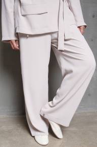 Брюки палаццо с лампасом - Брюки палаццо с лампасом