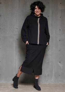 Юбка с манжетой