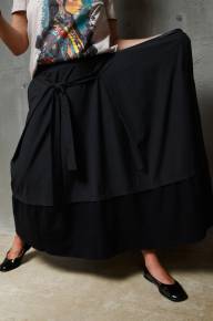 Юбка многослойная с запахом - Юбка многослойная с запахом