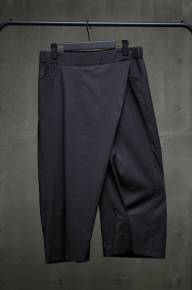 Брюки-кюлоты с фиксированным запахом и складками - Брюки-кюлоты с фиксированным запахом и складками