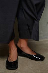 Брюки-кюлоты с фиксированным запахом и складками - Брюки-кюлоты с фиксированным запахом и складками