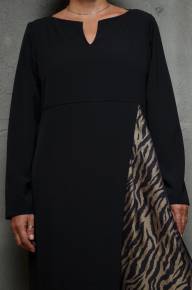 Платье с внутренней вставкой - Платье с внутренней вставкой