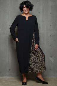 Платье с внутренней вставкой - Платье с внутренней вставкой