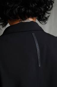 Пиджак свободный с длинным рукавом - Пиджак свободный с длинным рукавом