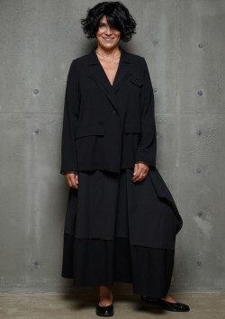 Пиджак свободный с длинным рукавом