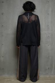 Пиджак свободный с длинным рукавом - Пиджак свободный с длинным рукавом