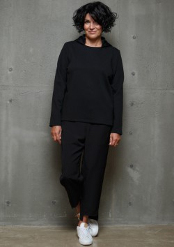 Джемпер со стойкой