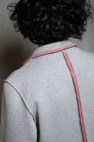 Пиджак свободный с длинным рукавом - Пиджак свободный с длинным рукавом