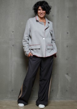 Пиджак свободный с длинным рукавом