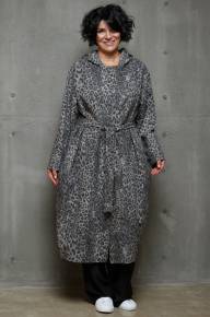 Удлиненный блейзер с поясом - Удлиненный блейзер с поясом