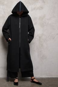 Пальто с контрастным кантом - Пальто с контрастным кантом