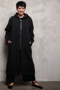 Пальто с контрастным кантом - Пальто с контрастным кантом