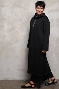 Пальто с контрастным кантом - Пальто с контрастным кантом