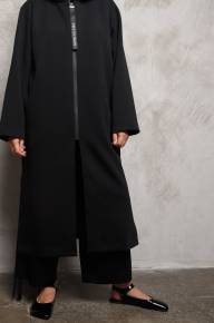 Пальто с контрастным кантом - Пальто с контрастным кантом