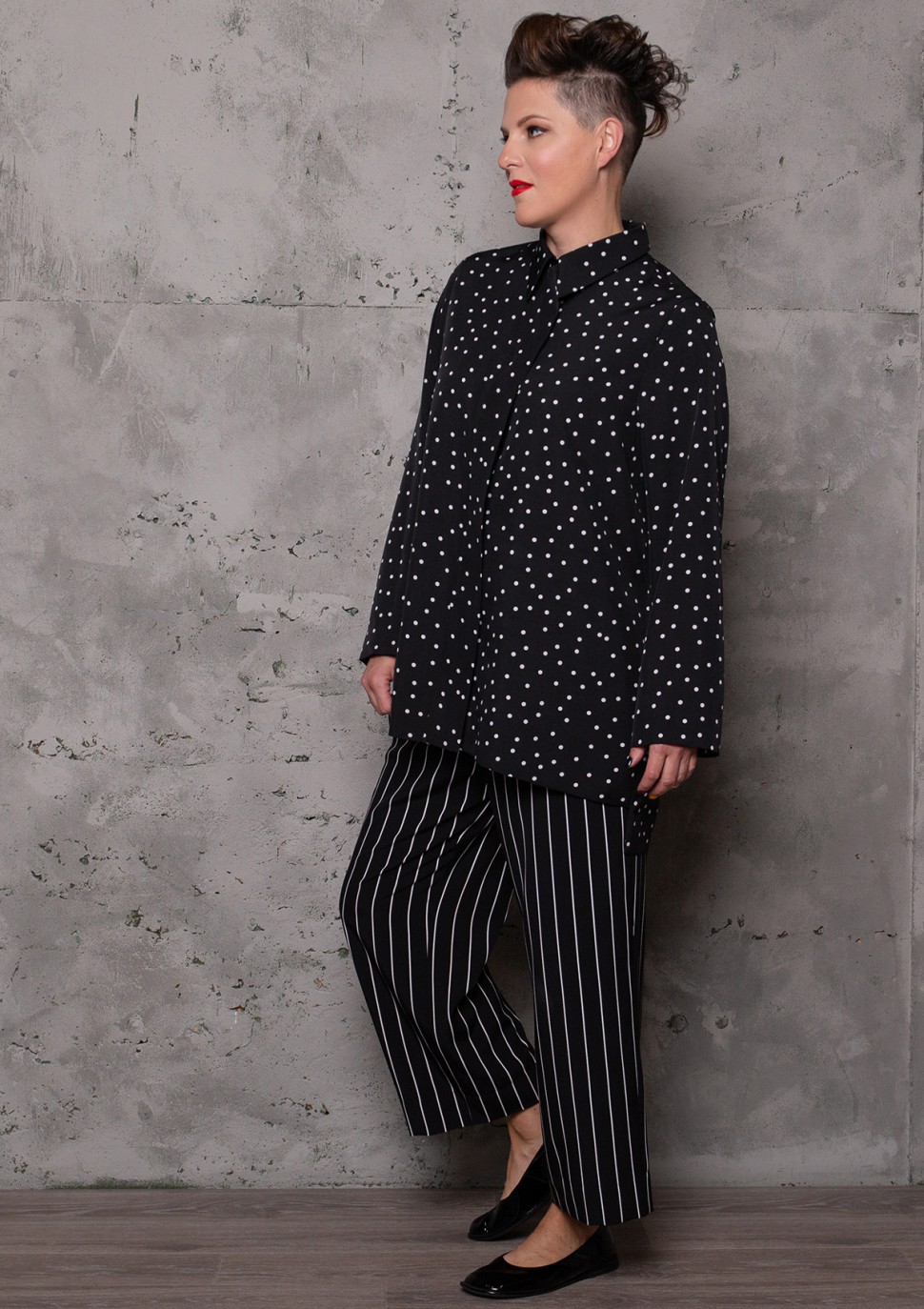 Рубашка "пижамная" с планкой