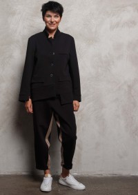 Бойфренды с контрастным лампасом